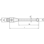 ITP Straight Styli - Type A - Silicon Nitride Ball - M2 Thread x 11.5mm Overall Length - TIM2S3003011