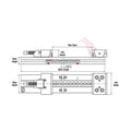 100mm / 4" ART20A Standard Series Vice (XL) With Quick Hand Change Jaws (Gerardi) - 2.20.A1290 thumbnail 2