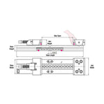 175mm / 7" ART20A Standard Series Vice (XL) With Quick Hand Change Jaws (Gerardi) - 2.20.A4700