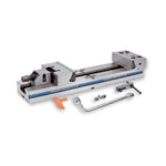 200mm / 8" ART21 Standard Series Vice (XL) With Pull Down Grooved Jaws (Gerardi) - 2.21.57000