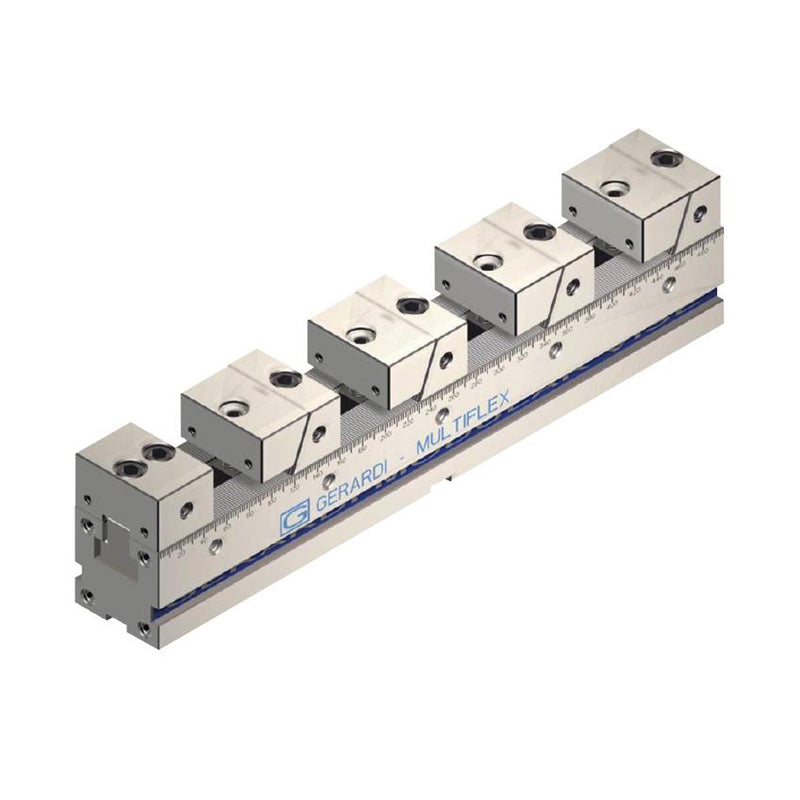 300mm / ART600 Multiflex Vice With Smooth Fixed & Movable Jaws  - ART600 Series (Gerardi) - 6.60.01300