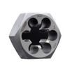 Baer Hexagon Die Nut HSS -  Metric Coarse -  Right Hand - For General use - M3 x 0.5 thumbnail 1