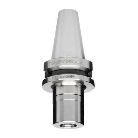 Omega Products BT30 GSK Collet Chuck - GSK10 - 25,000RPM - G2.5 - 60mm Gauge Length