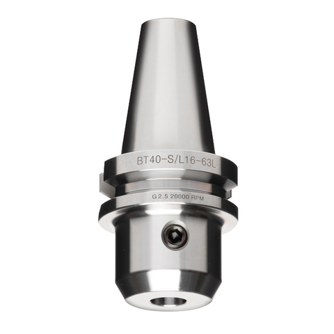 Omega Products BT40 End Mill Holder - S/L12 - 15,000 RPM - G6.3 - 12mm Bore Size - 200mm Gauge Length - Form AD/B