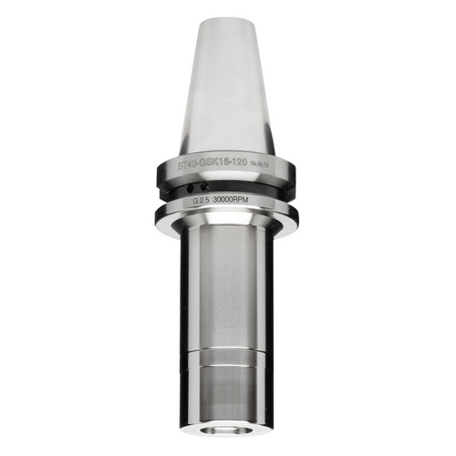 Omega Products BT40 GSK Collet Chuck - GSK06 - 25,000RPM - G2.5 - 120mm Gauge Length (L1)