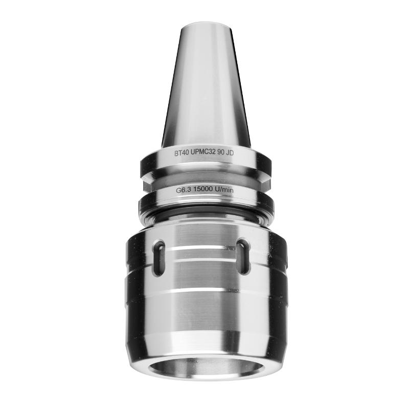 Omega Products BT40 Premium Power Milling Chuck - UPMC20 - 15,000RPM - G6.3 - 80mm Gauge Length
