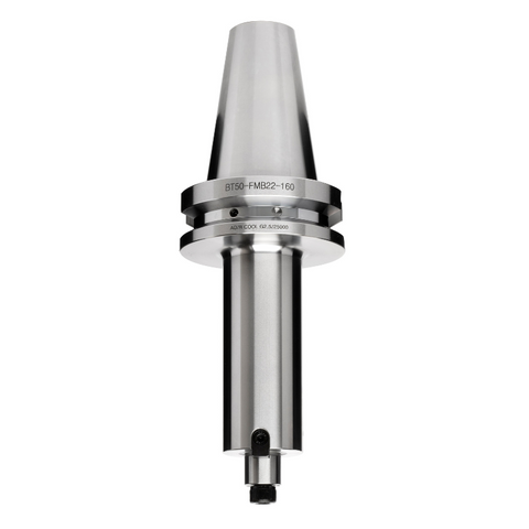 Omega Products BT50 Face Mill Arbor - FMB22 - 15,000 RPM - G6.3 - 150mm Gauge Length - Form AD