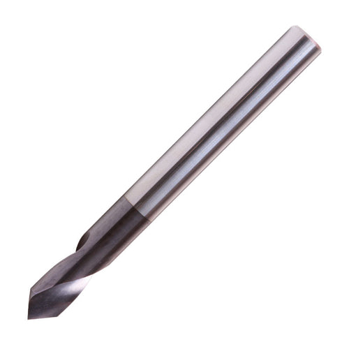 Vortex Carbide Spotting Drill - Long Length 90° AlTiN Coated - 3/8