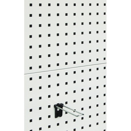 Polstore Closed Double Hook - For Perforated Panel - 150mm Length
