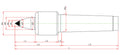 Widin Live Centre - CNC Standard - Carbide Tipped - D50BC Type - NO.3 thumbnail 2