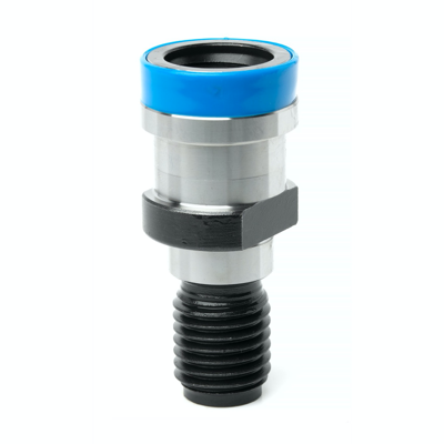 Omega Products Pull Stud Adaptor With Internal Thread and Hole Through - DIN2080 - DV40