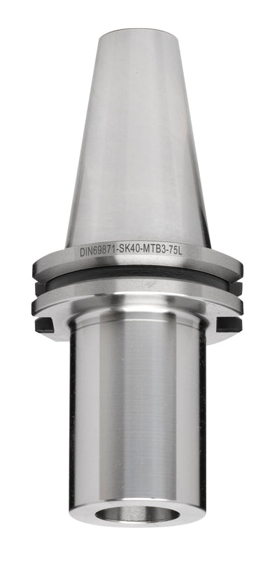 Omega Products DV40 Morse Taper 1 Adaptor With Drawbar Thread - DIN69871 - 15,000RPM - G6.3 - 45mm Gauge Length