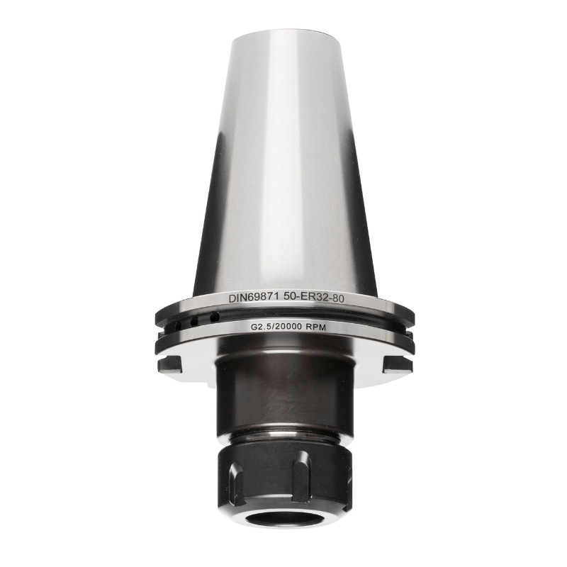 Omega Products DV50 ER Collet Chuck ER16 - 15,000RPM - G6.3 - DIN69871 - 70mm Gauge Length - Form AD