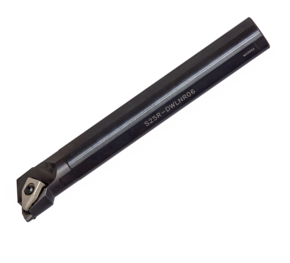 Vortex Boring Bar Double Clamp - Steel Shank 95 Deg - For WNMG0804 Inserts - S25R-DWLNR08D