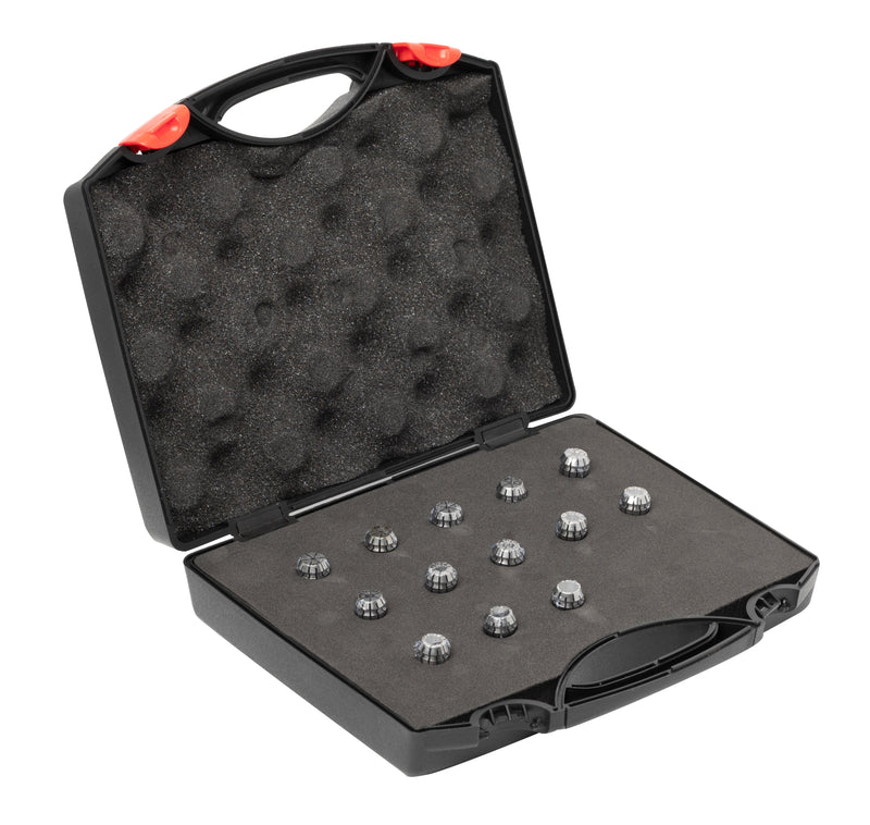 Omega Products ER11 Collet Set Standard Precision - 10 Micron Run-Out - 13 Pieces