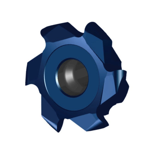 Carmex Vertical Milling CMT Multi Flute Insert - Full Radius Grooving - SG200FR10MT8