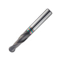 Widin Carbide End Mill For Graphite - 2 Flute Neck Type Ball Nose - 0.6mm x 3mm x50mm thumbnail 1