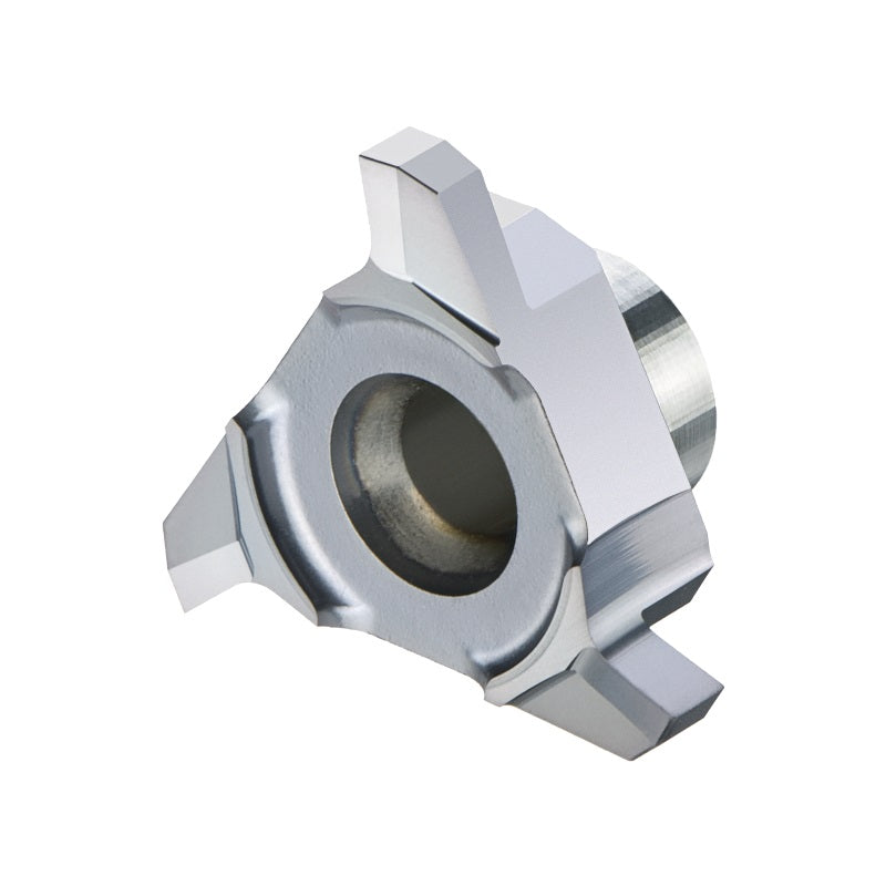 Carmex Vertical Milling CMT Three Flute Insert - Full Radius Grooving - C12R11MT7