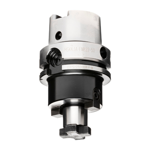 Omega Products HSK63A Face Mill Holder - G2.5 - 25,000RPM - 40mm Spigot - 60mm Gauge Length