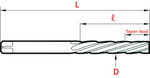 Toolex Hand Reamer - Spiral Flute - Straight Shank - HSS - H5 - 18.38mm