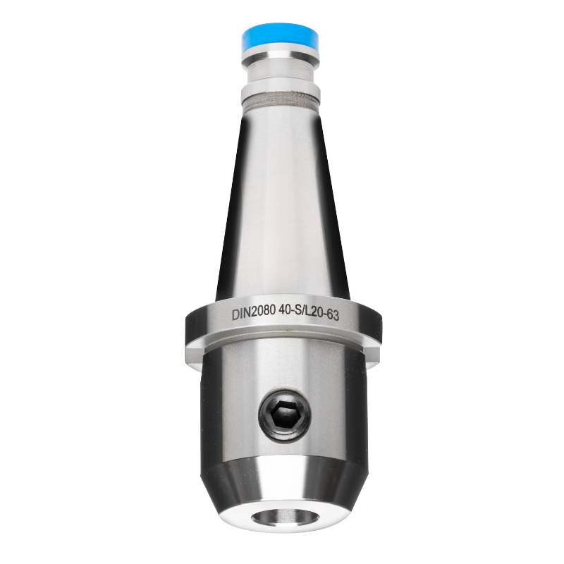 Omega Products DIN2080 ISO40 End Mill Holder - M16 Thread - 15,000RPM - G6.3 - 10mm - 100mm Gauge Length