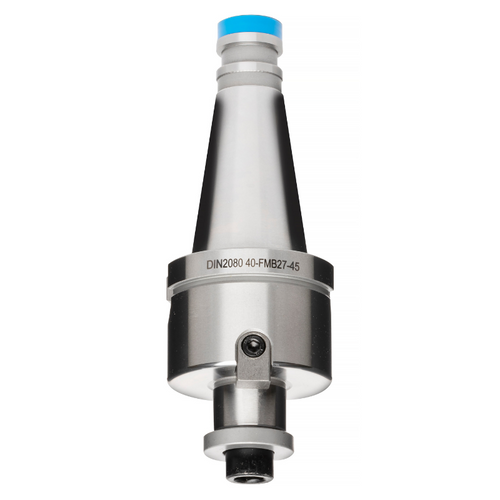 Omega Products DIN2080 ISO40 Face Mill Arbor - M16 Thread - 15,000RPM - G6.3 - 40mm - 200mm Gauge Length