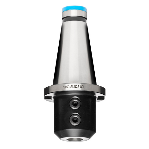 Omega Products DIN2080 ISO50 End Mill Holder - M22 Thread - 15,000RPM - G6.3 - 25mm - 90mm Gauge Length