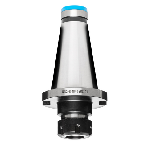 Omega Products DIN2080 ISO50 ER Collet Chucks ER40 - M22 Thread - 15,000RPM - G6.3 - 70mm Gauge Length