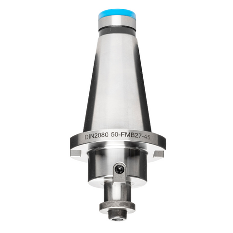 Omega Products DIN2080 ISO50 Face Mill Arbor - M22 Thread - 15,000RPM - G6.3 - 40mm - 60mm Gauge Length