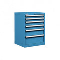 Polstore Cabinet Combo - 6 Drawers 27x27EH - 90% Extension - Light Blue - 564mm(w) x 800mm(h) thumbnail 1