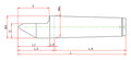 Widin Live Centre - Half Tipped Dead Centre - LM-H Type - NO.1 thumbnail 2