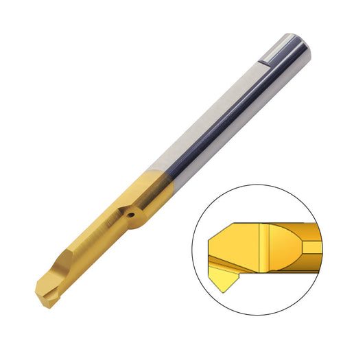 Carmex Carbide Tiny Tool - Chamfer & Boring - MCR - BXC Grade - 4.1mm Minimum Diameter x 15mm Reach
