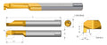 Carmex Carbide Tiny Tool - Full Radius Grooving - MKR - BMK Grade - 4.1mm Minimum Diameter x 1mm Groove Width - 10mm Reach thumbnail 2