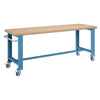 Polstore Standard Mobile Workbench - Light Blue - 2065mm(W) x 750mm(D) x 908mm(H) thumbnail 1