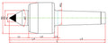 Widin Live Centre - Carbide Tipped - NCC Type - NO.6 thumbnail 2