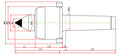 Widin Live Centre - Carbide Tipped - Nut Type - NCCN Type - NO.3 thumbnail 2