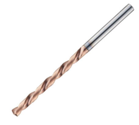 Widin Carbide Drill Single Margin Internal Coolant 8XD TiAlN Coated - 3.4mm