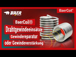Baer Heli Coil Tap - Wire Thread Insert - Bottoming Tap (STI) - Metric - M20 x 2