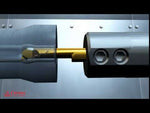 Carmex Carbide Tiny Tool - Boring & Profiling - MPR - BMK Grade - 1.2mm Minimum Diameter x 9mm Reach x R0.1
