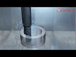 Carmex Carbide Threading Insert - ISO/METRIC - TiAlN Coated - 12I1.0ISO