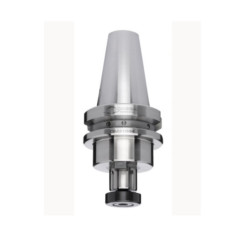 Omega Products BT40 Face Mill Arbor - FMB22 Through Coolant - 25,000RPM - G2.5 - 100mm Gauge Length - Form AD/B + Cool