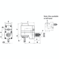 Omega Products Radial Tool Head - Internal Nut - Through Coolant - DIN5482 - ER32 - Right Hand thumbnail 2