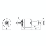 Omega Products ER32 Axial Tool Head - Round - Internal Nut - DIN5480