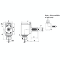 Omega Products ER11 Radial Tool Head - Direct - DIN5480 - Right Hand thumbnail 2