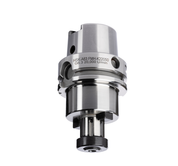 Omega Products HSK63A Face Mill Arbor - Through Coolant - G2.5 - 25,000RPM - 16mm Spigot - 45mm Gauge Length