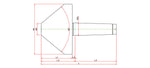 Widin Live Centre - Pipe Machining - Hollow Nose - PT-80 Type - NO.6