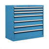 Polstore Cabinets - 7 Drawers 54x27EH - 100% Extension - Light Blue - 1023mm(W) x 572mm(D) x 1000mm(H) thumbnail 1