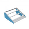 Polstore NC Tool Stand - Without Toolholders - Light Blue - 558mm (W) x 500mm (D) x 255mm (H) thumbnail 1