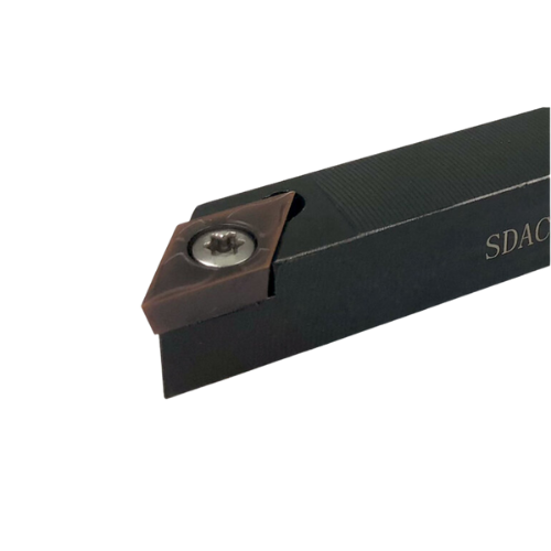 Vortex Turning Tool Holder Screw Clamp 90 DEG - For DCMT0702/DCGT0702 Inserts - SDACR1010-E07