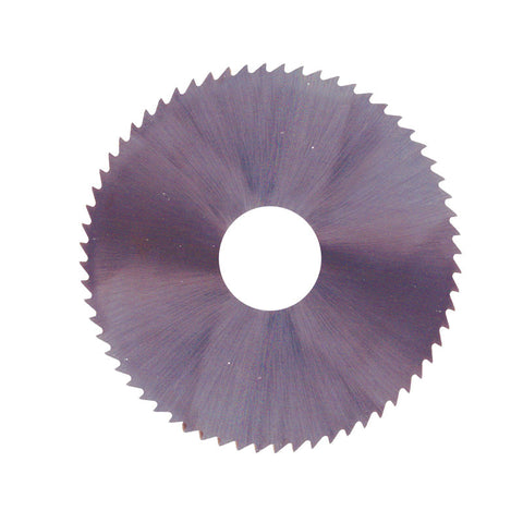 Vortex Carbide Slitting Saws - Coarse Pitch - Metric - 125mm Diameter 1.5mm Width 22mm Bore 64 Teeth